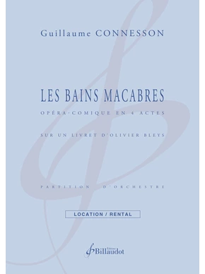 Les Bains macabres Opéra comique